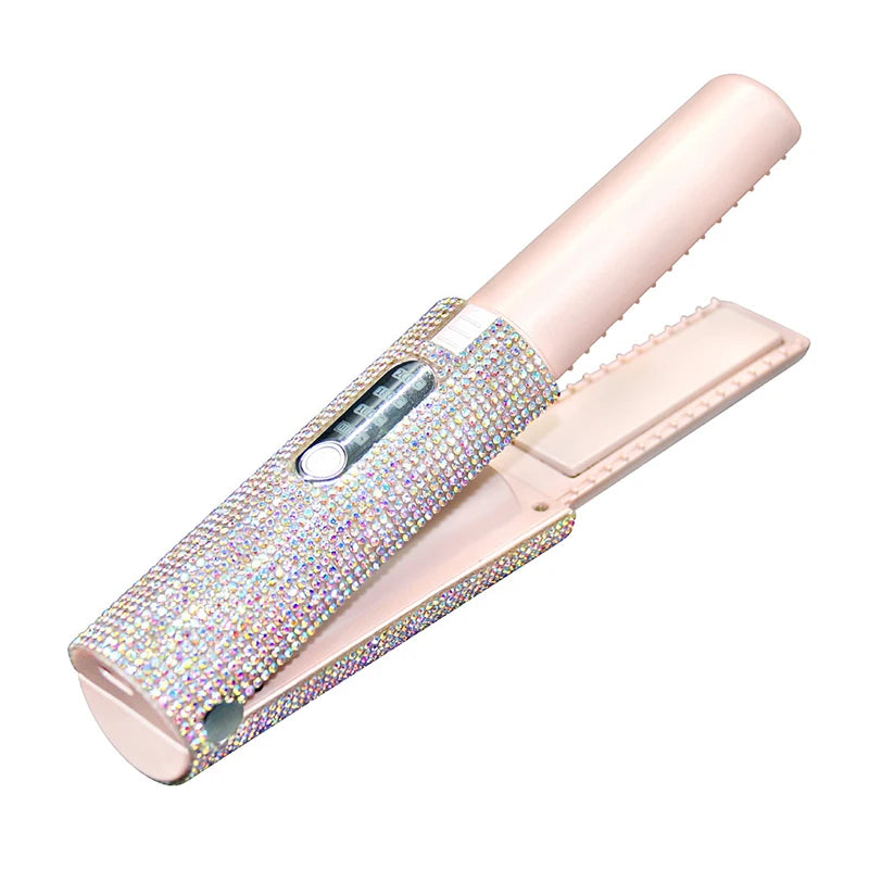 Bedazzled Wireless Hair Straightener